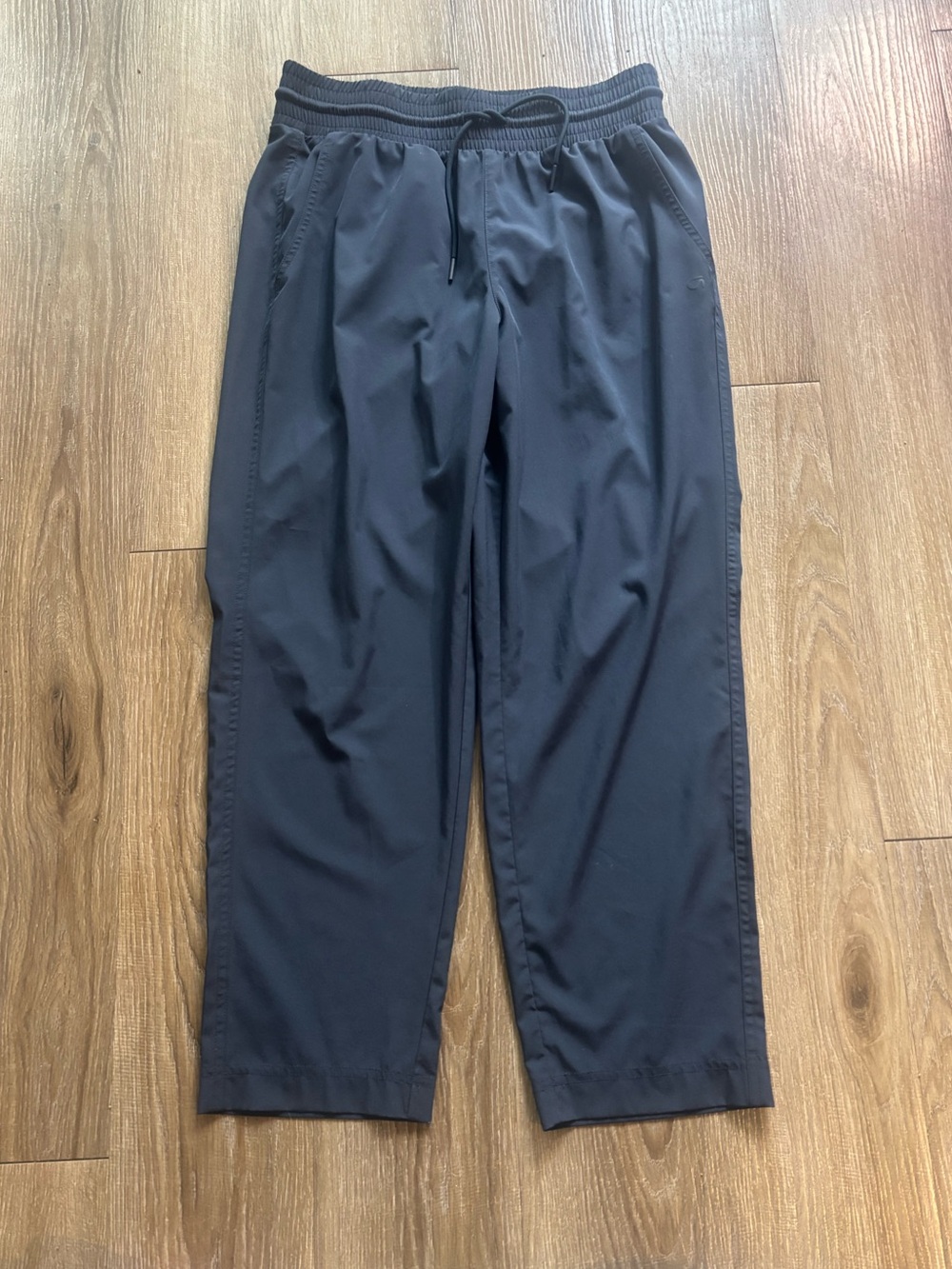 GAP Women's Black Drawstring Track Joggers